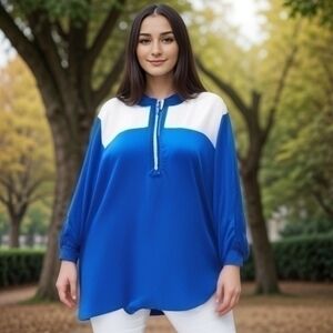 LANE BRYANT SILKY TOP SZ 4X 28